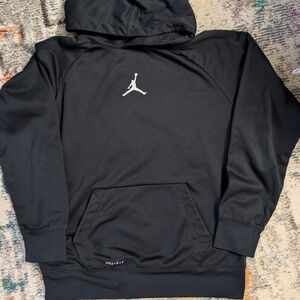 Jordan Black Dri-fit Hoodie